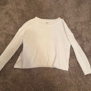 Aerie white sweater
